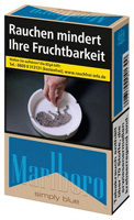 10 x Marlboro Blue ohne Zustze OP - Inhalt/Schachtel:20 Stck