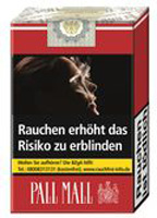 10 x Pall Mall Red ohne Filter - Inhalt/Schachtel:20 Stck