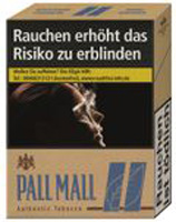 10 x Pall Mall Authentic Blue - Inhalt/Schachtel:20 Stck