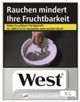 10 x West Silver - Inhalt/Schachtel:20 Stck