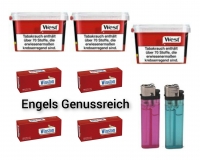 3 x West Red Tabak a 115g + 4 x Winston Hlsen a 200 Stck