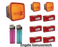 3 x Pall Mall Allround Tabak � 260g + 6 x Winston H�lsen � 200 St�ck
