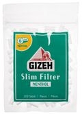 Gizeh Slim Filter Menthol 6mm - 120 St�ck