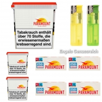 3 x Paramount Red Volumen Tobacco 315g + 4 x Paramount Extra H�lsen VERSANDKOSTENFREI!!!