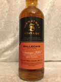 Signatory Vintage - Ballechin 2007 11J 48,1% Small Batch Nr.2