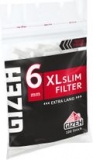 Gizeh XL Slim Filter 6mm - 100 Stck