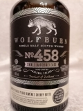 Wolfburn No.458 46% PX Scherry Cask lightly Peated