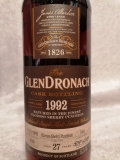 Glendronach 1992 27J 53,2% Single Cask Batch 18 Oloroso Sherry Puncheon