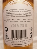 Bowmore Tempest 6th Release 10J 54,9%