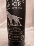 Machrie Moore 2016 Cask Strenght 58.5%
